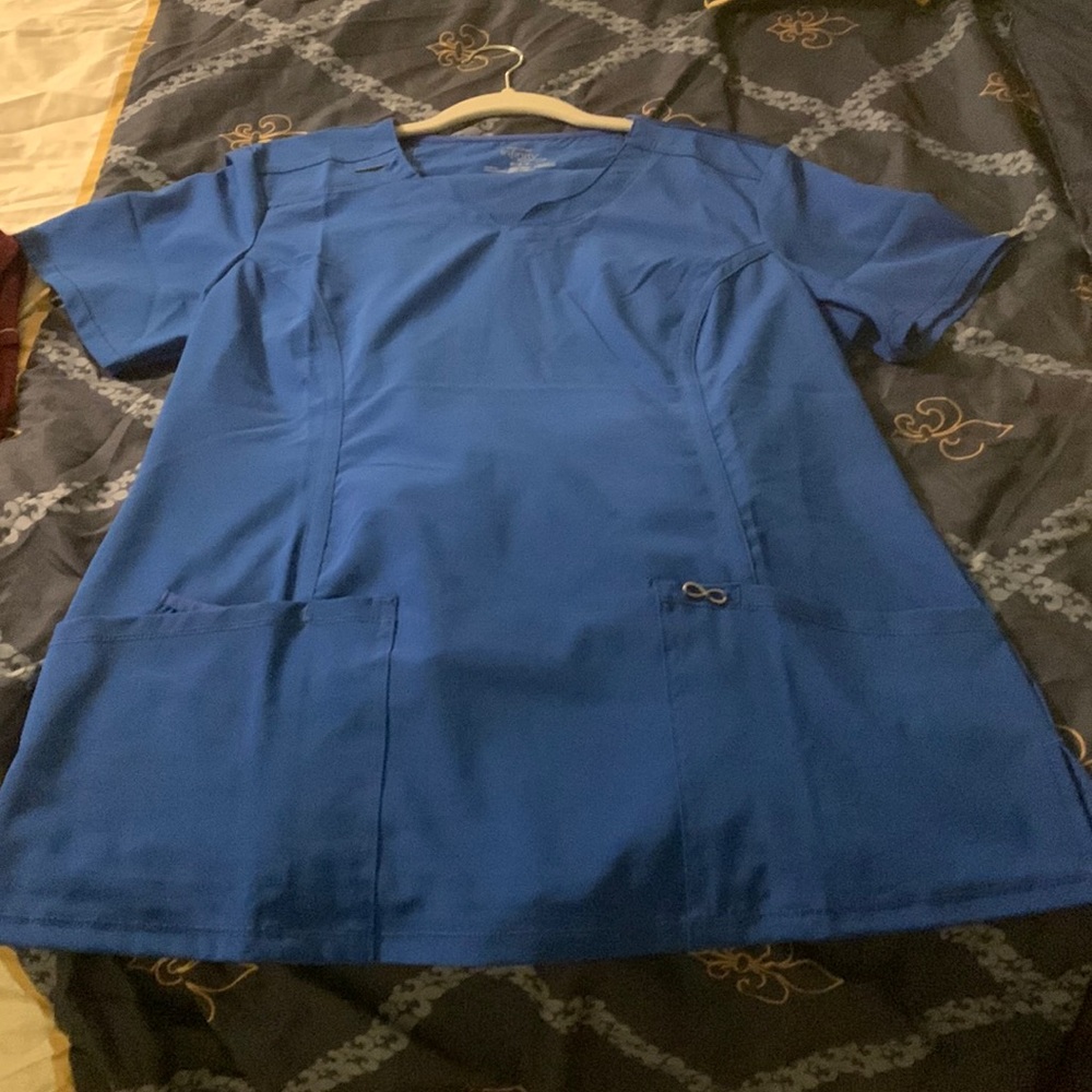 Cherokee Infinity Medium Petite scrub set color ROYAL BLUE